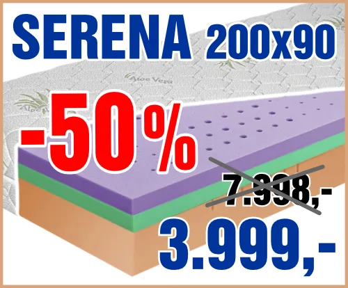Serena 200x90 výprodej